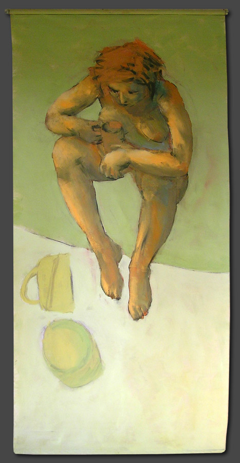 No R6 | Öl auf Rolladen | 230 x 110 cm | 2003