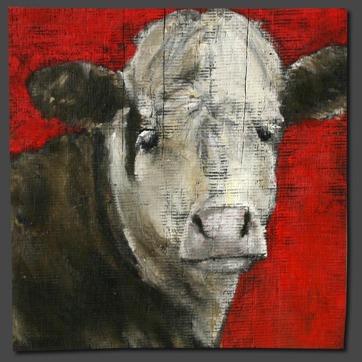 No H737 | Öl auf Holz | 27 x 27 | 2020