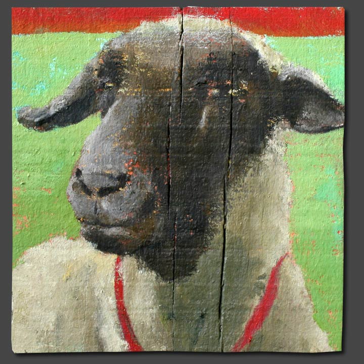 No H744 | Öl auf Holz | 20 x 20 | 2020